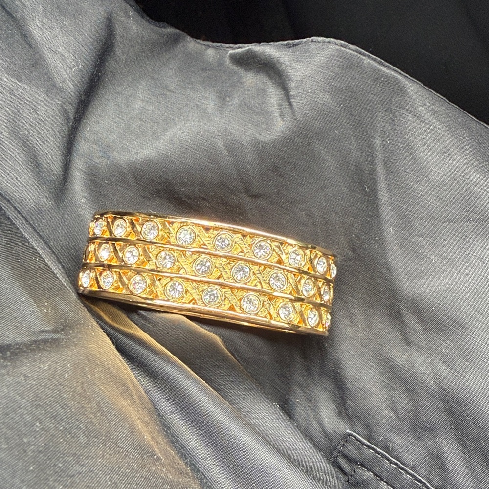 Swarovski Gold Bracelet
